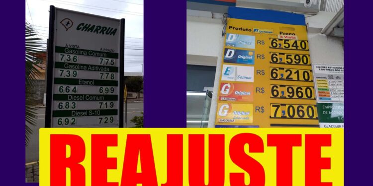 Preço da gasolina já chega á R$ 7,39 em Nova Roma do Sul, compare os reajustes de ambos os Postos da cidade.