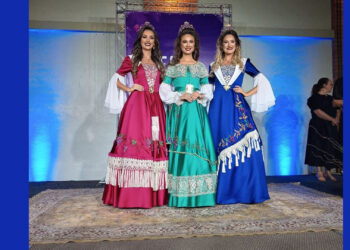 Soberanas da Festa da Uva de 2022 apresentam seus trajes oficiais