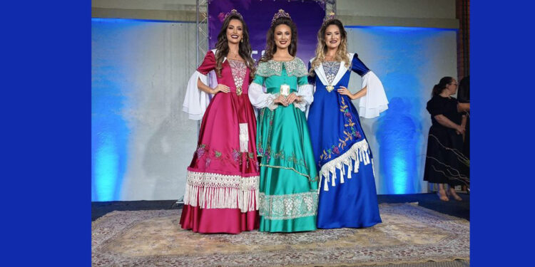 Soberanas da Festa da Uva de 2022 apresentam seus trajes oficiais