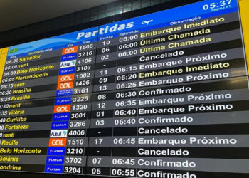 Um de cada 10 passageiros teve voo atrasado ou cancelado em 2021