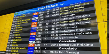 Um de cada 10 passageiros teve voo atrasado ou cancelado em 2021