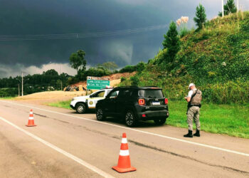 51 pessoas abordadas pela BM nesse final de semana em Nova Roma do Sul