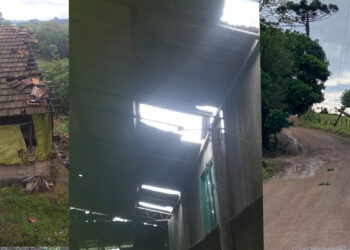 Temporal causa estragos no interior de Nova Roma do Sul