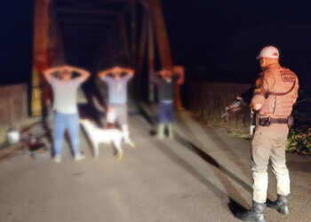 55 pessoas foram abordadas pela BM de Nova Roma do Sul nesse final de semana