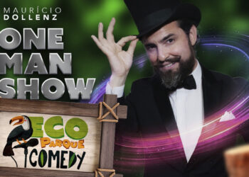 ECO PARQUE trás neste sábado o famoso humorista e mágico Mauricio Dollenz com o espetáculo ONE MAN SHOW