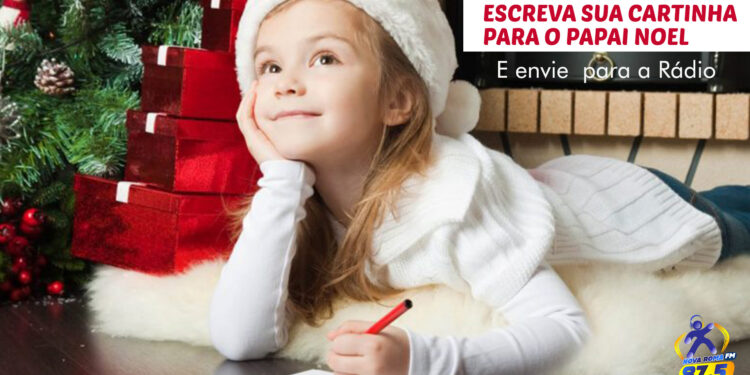 PAPAI NOEL PASSARÁ NA RÁDIO NOVA ROMA FM: ESCREVA SUA CARTINHA!