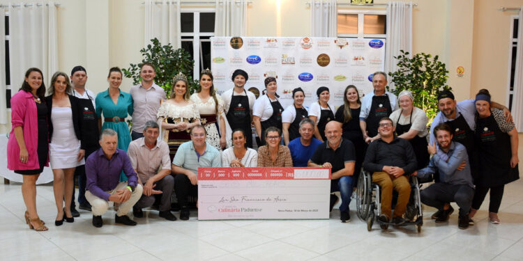 1º Jantar da Culinária Paduense arrecada R$ 6 mil e doa para o Lar da Velhice São Francisco de Assis, em Caxias do Sul