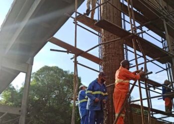 Daer realiza melhorias em ponte na ERS-124, em São Sebastião do Caí
