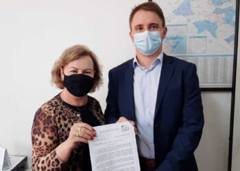 Prefeito de Nova Pádua Danrlei Pilatti busca recursos para perfuração de poços artesianos