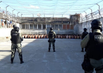 Brigada Militar de Vacaria registra cinco tentativas de arremessos de pacotes para dentro do Presídio neste final de semana