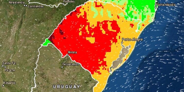 Onda de calor pode provocar temperaturas acima de 40°C no RS