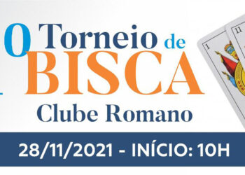 1° Torneio de Bisca acontece neste domingo no Clube Romano