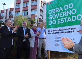 Em Nova Prata, governador Ranolfo dá início a obras de ampliação de hospital