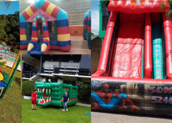 Conheça os brinquedos do Evento de Páscoa do Graxinha Infláveis