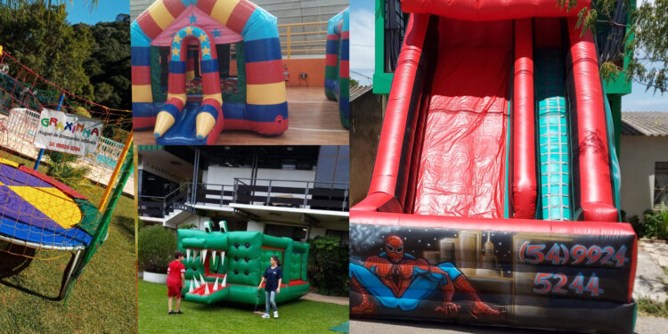 Conheça os brinquedos do Evento de Páscoa do Graxinha Infláveis