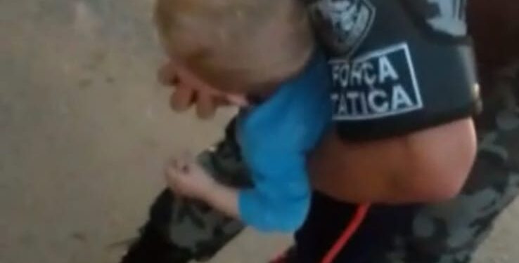Força Tática da Brigada Militar salva bebê engasgado em Farroupilha