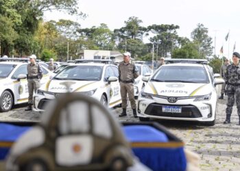 Brigada Militar de Caxias do Sul recebe novas viaturas