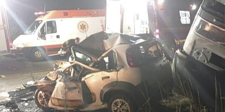 Grave acidente causa a morte de duas mulheres e uma criança na ERS-135