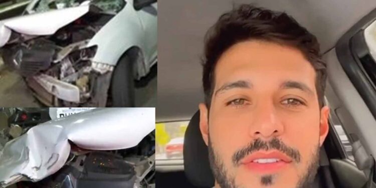Ex-BBB sofre grave acidente de carro e é internado em São Paulo
