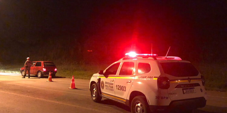 49 pessoas abordadas pela Brigada Militar de Nova Roma do Sul neste final de semana