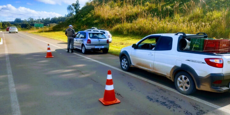 Ações da Brigada Militar neste final de semana, em Nova Roma do Sul