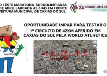 Surdolimpíadas terá dois eventos-teste neste domingo, em Caxias do Sul