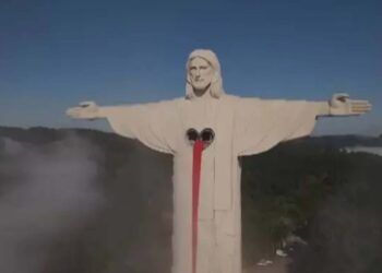 Obras do Cristo Protetor é finalizada no município de Encantado no RS