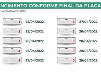 IPVA 2022: vencimentos por final de placas começam na próxima semana