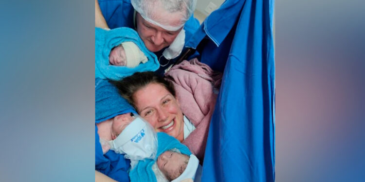 Nascimento de trigêmios torna momento especial em maternidade do Noroeste do RS