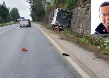 Ciclista morre após ser atropelado por caminhão na na ERS-122