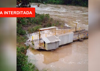 Atenção: Balsa de Nova Roma do Sul X Nova Pádua está interditada