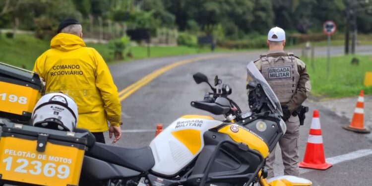 Estrada de acesso ao Santuário de Caravaggio está bloqueada