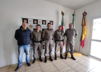 Brigada Militar de Farroupilha recebe reforço de um 2º Sargento