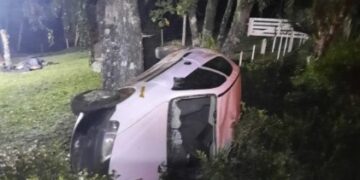 Jovem de 21 anos morre em acidente de carro em Ipê
