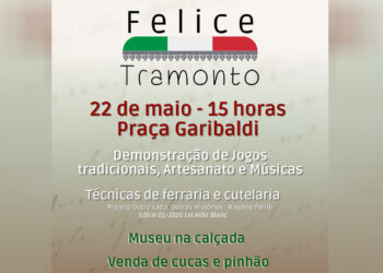 Antônio Prado realiza comemoração da Etnia Italiana neste domingo na Praça Garibaldi