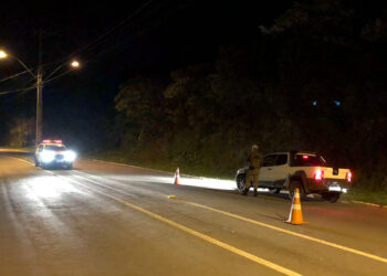 27 Veículos fiscalizados pela BM em Nova Roma do Sul