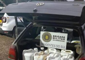 Homem é flagrado com contrabando de agrotóxicos em Tiradentes do Sul