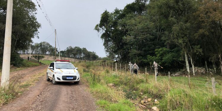 BRIGADA DE NOVA ROMA DO SUL PRENDE HOMEM COM TORNOZELEIRA ELETRÔNICA ROMPIDA