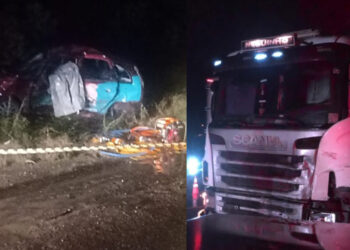 Tragédia: Homem morre após colisão entre carro e carreta na RSC-453, em Farroupilha