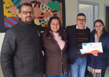 Projeto Social da Sicredi Serrana contempla escolas em Nova Roma do Sul