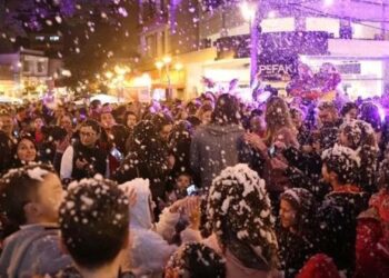 Evento em Farroupilha terá neve artificial, música e gastronomia nesta sexta-feira