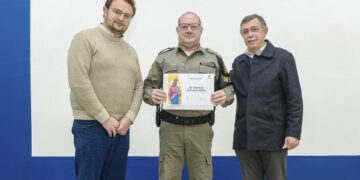 36º BPM recebe homenagem por apoiar na realização da Romaria de Caravaggio