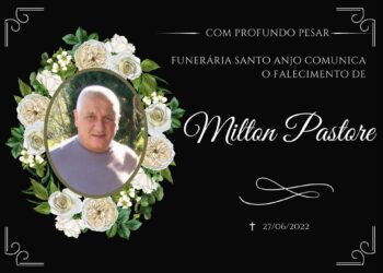 NOTA DE FALECIMENTO: MILTON PASTORE