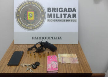 Homem de 28 anos é preso pela Brigada Militar por roubo de veículo em Farroupilha