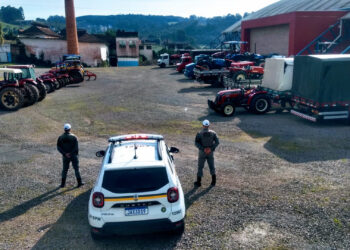 Brigada Militar de Nova Roma do Sul divulga ações de policiamento desse final de semana