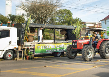 Cerca de 700 pessoas participaram da 1ª Festa do Agricultor em Nova Roma do Sul