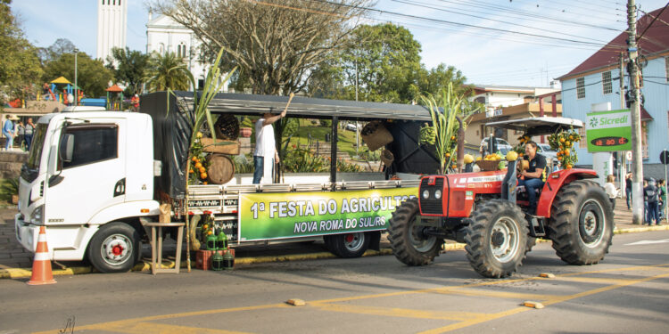 Cerca de 700 pessoas participaram da 1ª Festa do Agricultor em Nova Roma do Sul