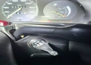 Ladrão usa garfo para furtar carro e some após perseguição em SC