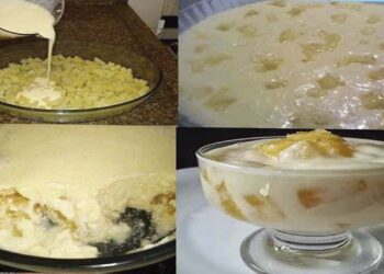 Mousse de Abacaxi delicioso