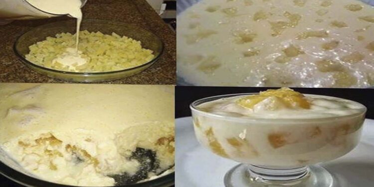 Mousse de Abacaxi delicioso